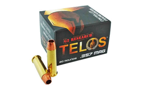 Ammunition G2 Research Telos 357Magnum|38Special G2R TELOS 357MAG 105GR 20/500